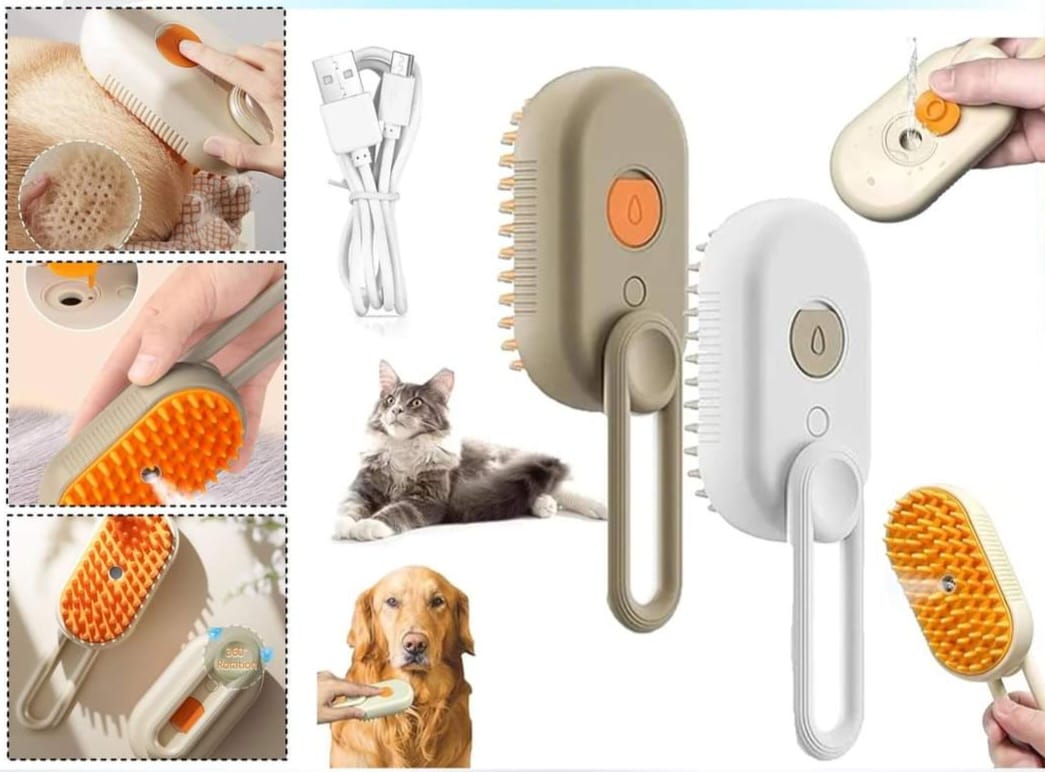 PetGroom™ - Cepillo Eléctrico 3 en 1 para Mascotas